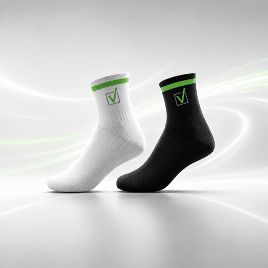 VKB Socken-Doppelpack (Black & White Edition)