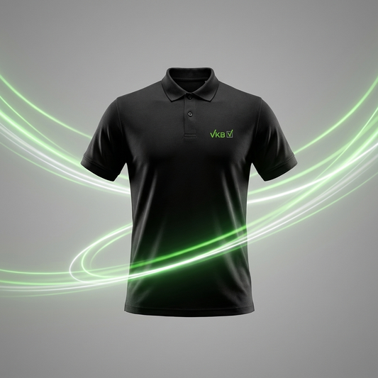 VKB Polo kurz in schwarz